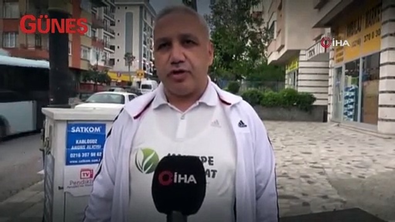 Maltepe’de minibüs terörü! Genç kız kapısı açık minibüsten böyle düştü