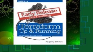 Any Format For Kindle  Terraform: Up and Running: Writing Infrastructure as Code by Yevgeniy