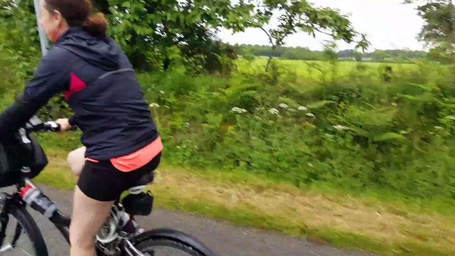 Derniers kms après la pluie le beau temps