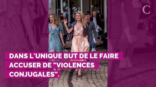 Johnny Depp affirme qu'Amber Heard s'est peint des bleus au visage pour l'accuser de violences conjugales