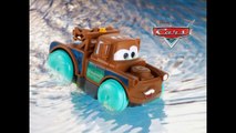 Disney Pixar Cars Hydro Wheels Tow Mater Bath Toy Mattel - Unboxing Demo Review