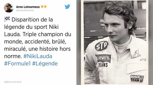 Formule 1. Rosberg, Ferrari, Button… Le monde de la F1 rend hommage à Niki Lauda