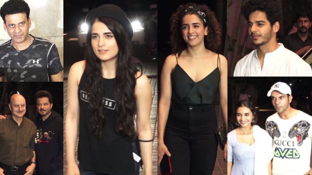 Arjun Kapoor's India's Most Wanted screening attended by Anil Kapoor, Rajkummar & others | FilmiBeat