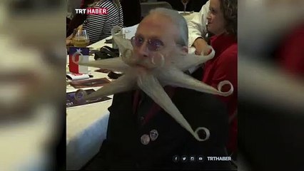Bıyık ve sakal hayranları dünya şampiyonluğu için yarışıyor