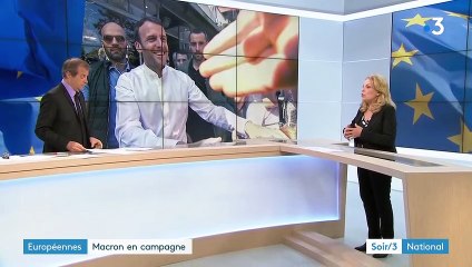 Élections européennes : Emmanuel Macron fait plus que jamais campagne