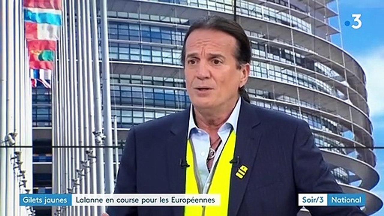 Européennes : "Ceux qui veulent voter contre Macron ne sont pas obligés de voter Le Pen", affirme Lalanne (Alliance jaune)