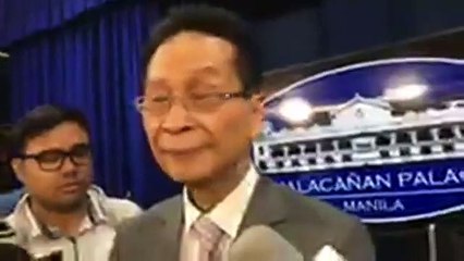 Presidential spokesman Salvador Panelo on Sen. Francis Pangilinan's resignation as Liberal party president (May 21)