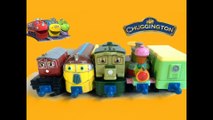 5 Chuggington Die Cast Stacktrack Irving, Frostini, Ice Cream Cars, Dunbar - Unboxing and Review