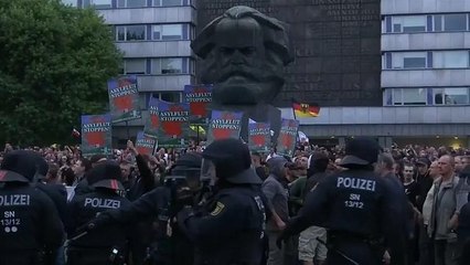 Хемниц, символ крайне правых