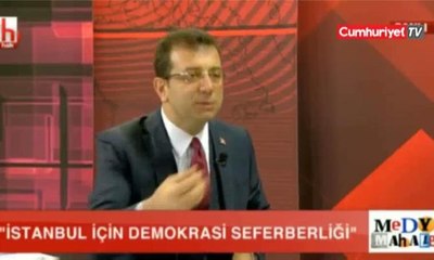 "Ey Cumhurbaşkanı, ey bakanlar..." diye söze başlayan İmamoğlu'ndan 'koltuk' sözü!