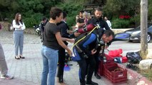 Antalya Kemer'de Deniz Dibi Temizliği Yapıldı