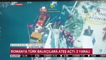 Romanya Türk balıkçılara ateş açtı: 3 yaralı