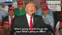 Trump Rally Crowd Boos Fox News