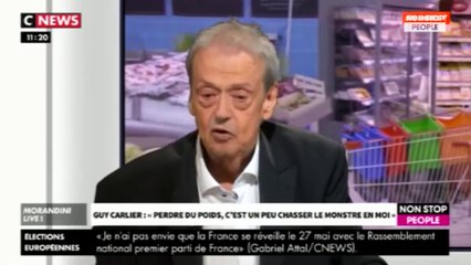 Morandini Live : Le récit bouleversant de Guy Carlier sur son combat contre la boulimie (vidéo)