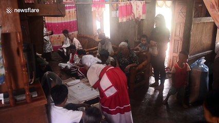 Despondent bride forced to marry older man after 'being caught seeing him around their village'