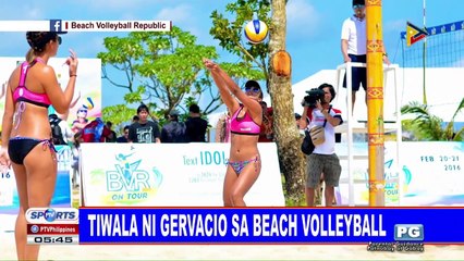 Tiwala ni Gervacio sa beach volleyball