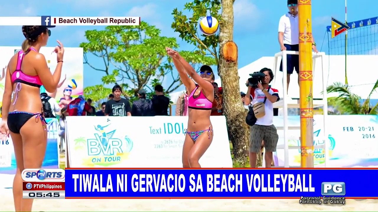 Tiwala ni Gervacio sa beach volleyball