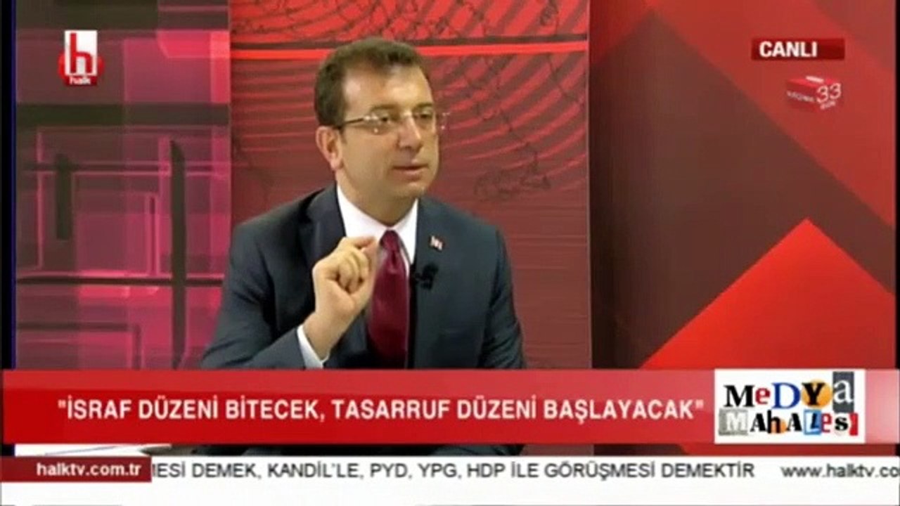 İmamoğlu-  Bunun adı İstanbul seferberliğidir