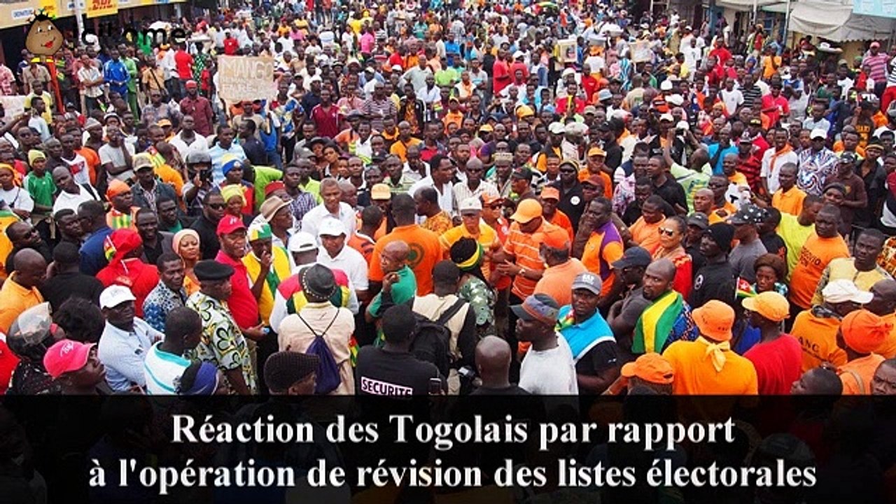 Réaction des Togolais par rapport à l'opération de révision des listes électorales