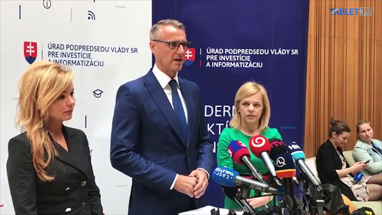 ZÁZNAM: Brífing podpredsedu Vlády SR pre informatizáciu R. Rašiho