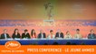 LE JEUNE AHMED - Press conference - Cannes 2019 - EV