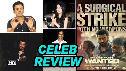 CELEB REVIEW | Arjun Kapoor's INDIA’S MOST WANTED