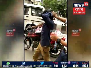 NRCৰ সমন্বয়ক প্ৰতীক হাজেলাৰ দেহৰক্ষীক প্ৰহাৰ, যুৱকক থানালৈ টানি টানি লৈ যায় আৰক্ষীয়ে