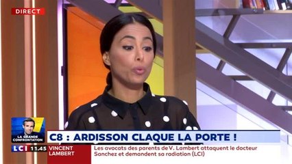 Audrey Crespo-Mara réagit au départ de Thierry Ardisson de C8