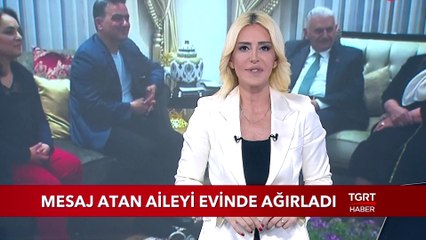 Binali Yıldırım Mesaj Atan Aileyi Evinde Ağırladı