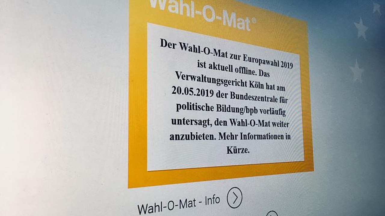 Verfassungswidrig - Gericht stoppt Wahl-O-Mat