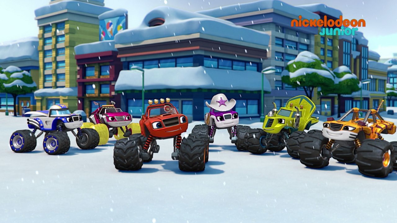 Blaze et les Monster Machines | Blaze et Blizzard | NICKELODEON JUNIOR