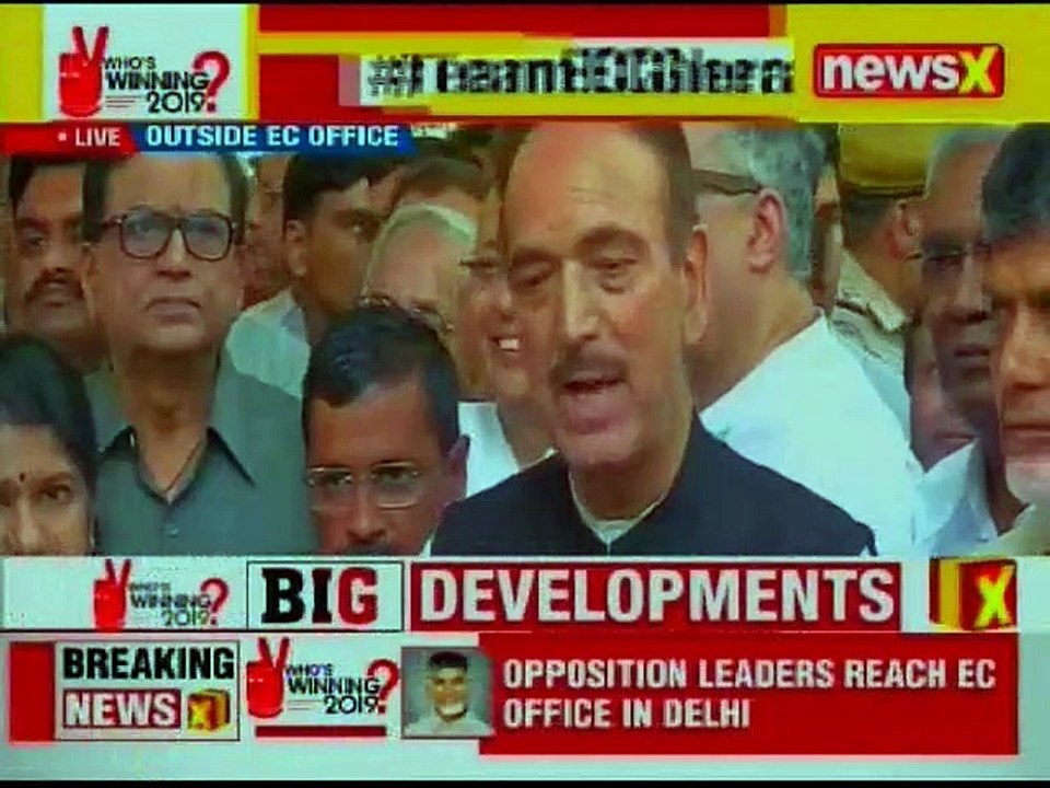 NewsX accesses opposition's memorandum on EVMs, demand to increase VVPAT slips counting to 100%