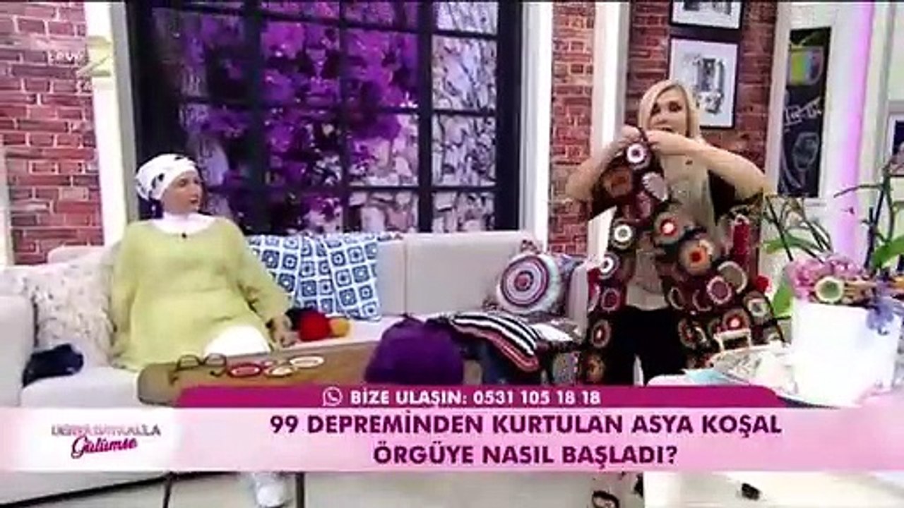 99 Depremi’nde kolunu ve bacağını kaybeden Asya Koşal 'Derya Baykal ile Gülümse' programına katıldı