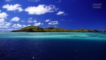 Durante le riprese, un presentatore fa una scoperta macabra su una spiaggia alle Figi