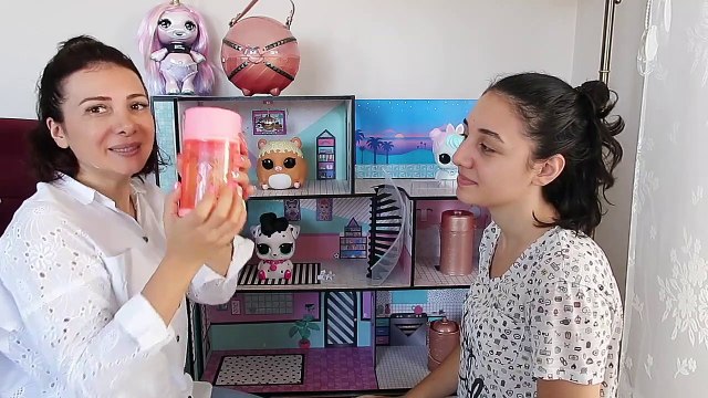 DEV LOL EVİNDEN NE ÇIKARSA SLİME CHALLENGE! LOL BİG SURPRİSE İÇİNDEN NE ÇIKARSA! Bidünya Oyuncak