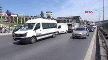 İstanbul-Pendik D-100 Karayolu'nda Zincirleme Kaza
