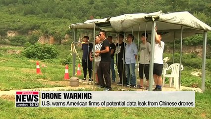 U.S. issues warning against Chinese-made drones due to potential data leak