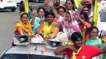 ਖਹਿਰਾ ਦੇ ਪਰਿਵਾਰ ਨੇ ਵੀ ਲਾਇਆ ਜੋਰ Sukhpal khaira's Family in Bathinda