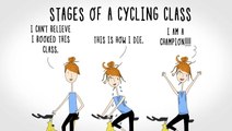Stages Of A Cycling Class & Other Memes