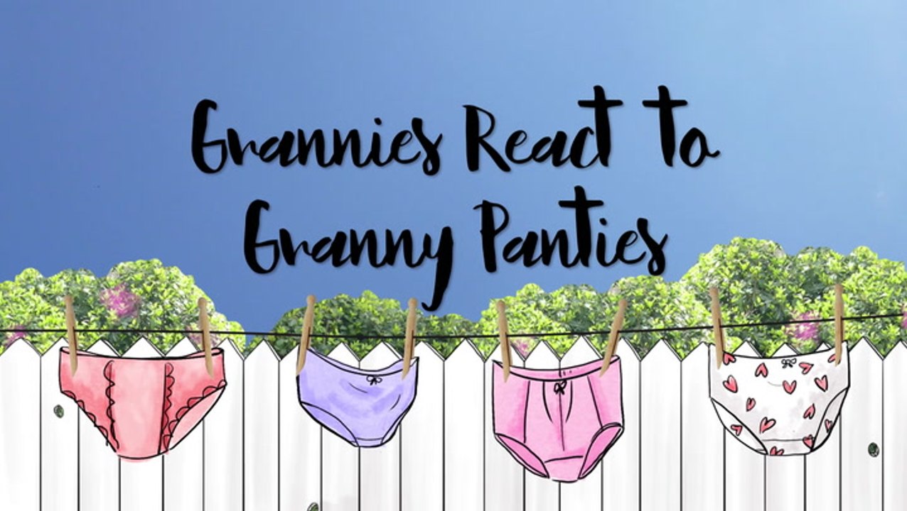 Grannies React To Granny Panties