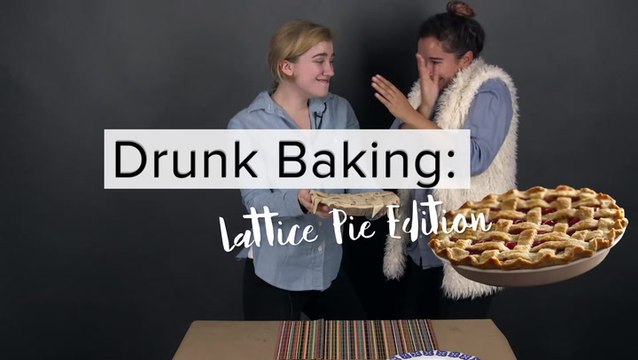 Drunk Baking: Lattice Pie Crust