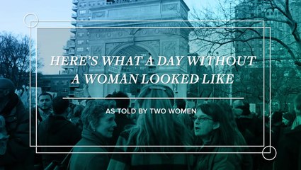 What A Day Without A Woman Looked Like