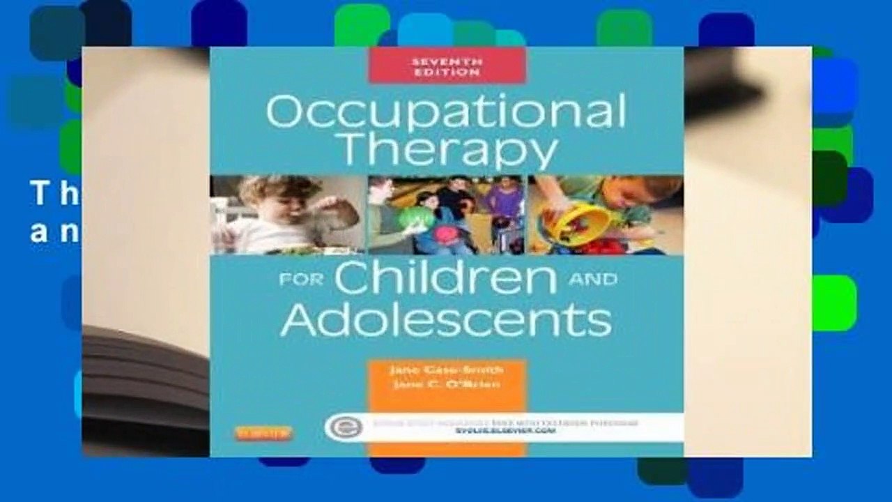 Full version  Occupational Therapy for Children and Adolescents  Review