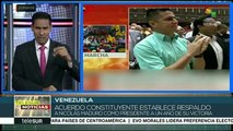 Venezuela: ratifica ANC primer año del nuevo gobierno del pdte. Maduro