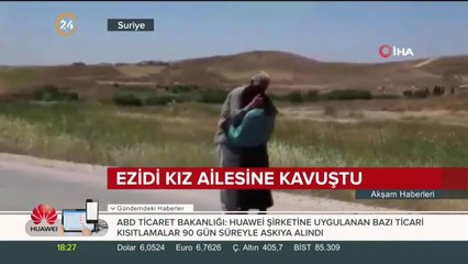 DEAŞ'tan kurtarılan Ezidi çocuk ailesine kavuştu