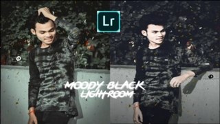 LIGHTROOM EDITING | HOW TO | RETOUCHING | MOODY BLACK | 2019 | TUTORIAL [HINDI] JD EDIT !