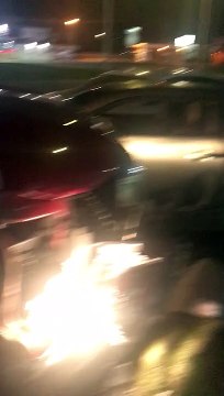 Tow Truck Driver Slams Several Parked Cars