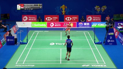 G2 | MS | NGUYEN Tien Minh(VIE) vs LOH Kean Yew(SIN) | BWF 2019