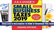 Online J.K. Lasser's Small Business Taxes 2019: Your Complete Guide to a Better Bottom Line  For