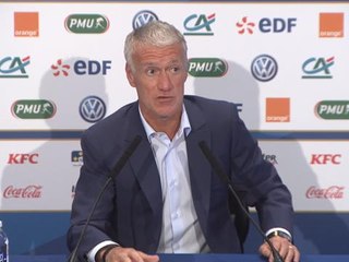 Bleus - Deschamps : "L'équipe de France évolue"